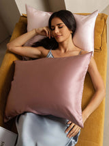 [BlekMauve+Ljusrosa] SilkSilky-SE 19Momme Rent Silke Pillowcase 004