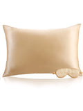 SilkSilky SE 22Momme Rent Silke Pillowcase Set Champagne 001