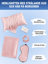 [Blek Mauve] SilkSilky-SE 19Momme Rent Silke Pillowcase Set 002