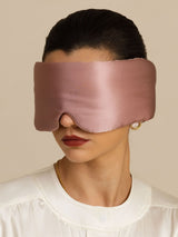 [BlekMauve+Ljusrosa] SilkSilky-SE Ögonmask 002