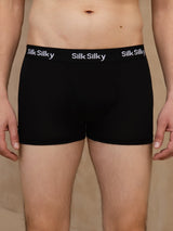 [Svart] SilkSilky-SE Mens Underwear 005