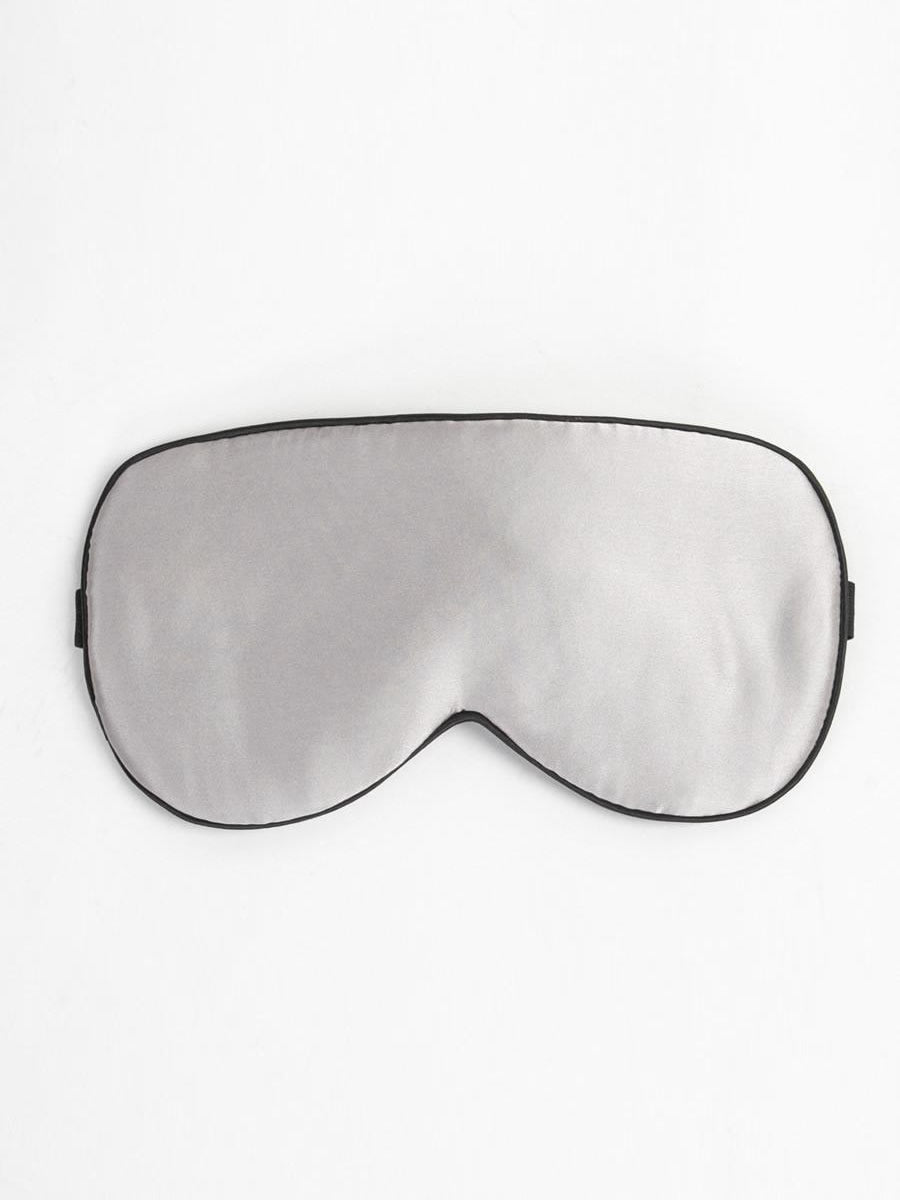 [Silver] SilkSilky-SE 19Momme Rent Silke Eye Mask 005