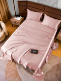 SilkSilky SE 22Momme Rent Silke Bedding Set BlekMauve 005