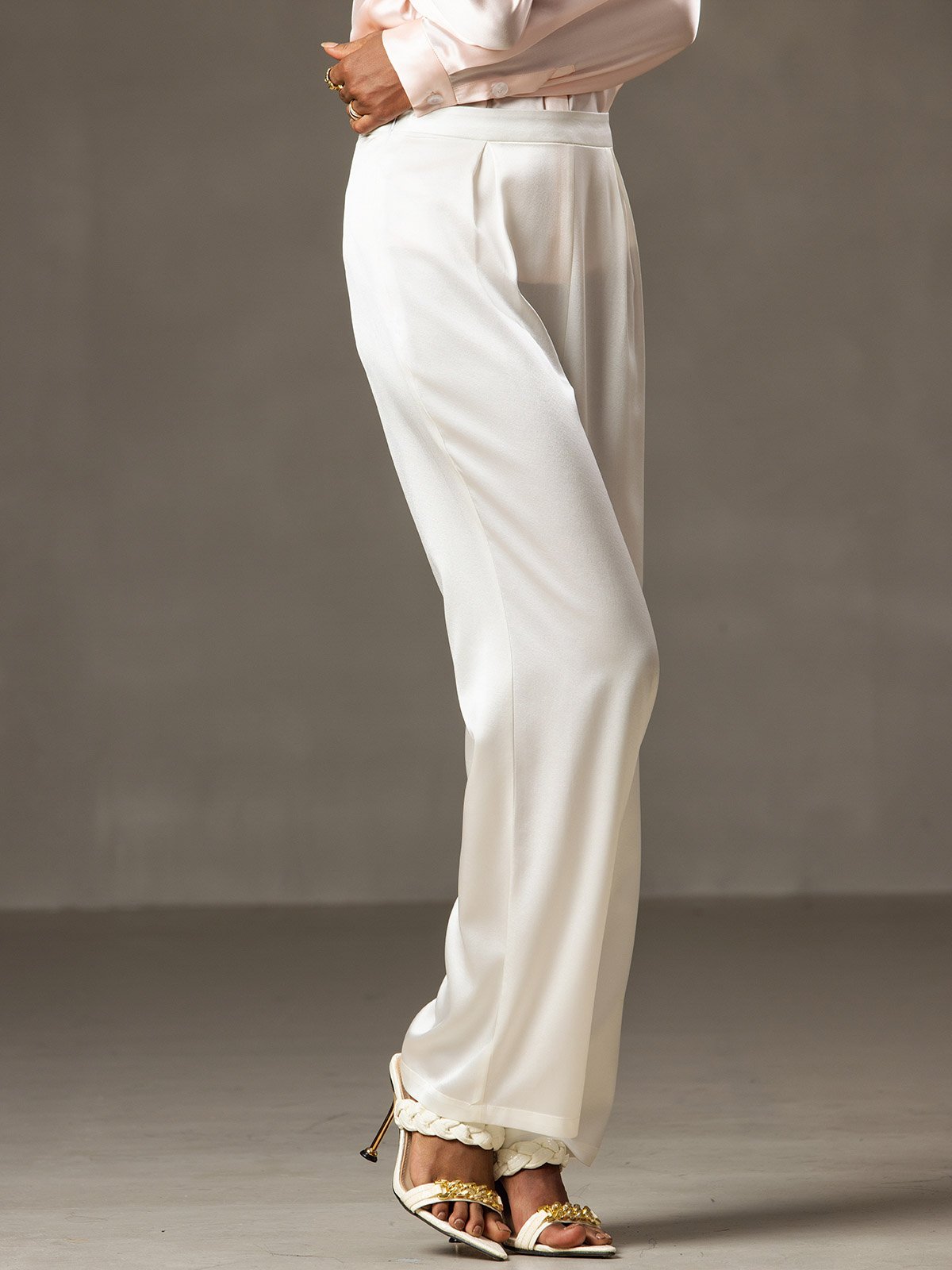 [Vit] SilkSilky-SE 19Momme Silke Womens Pants 003