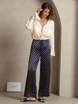 [Marin Kedja] SilkSilky-SE 19Momme Silke Womens Pants 003