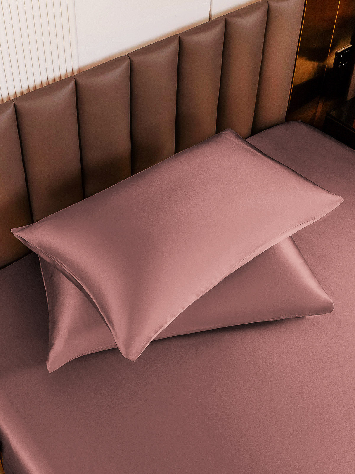 SilkSilky-SE 19Momme Rent Silke Pillowcase BlekMauve 004