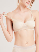 [Beige] SilkSilky-SE Behå 001