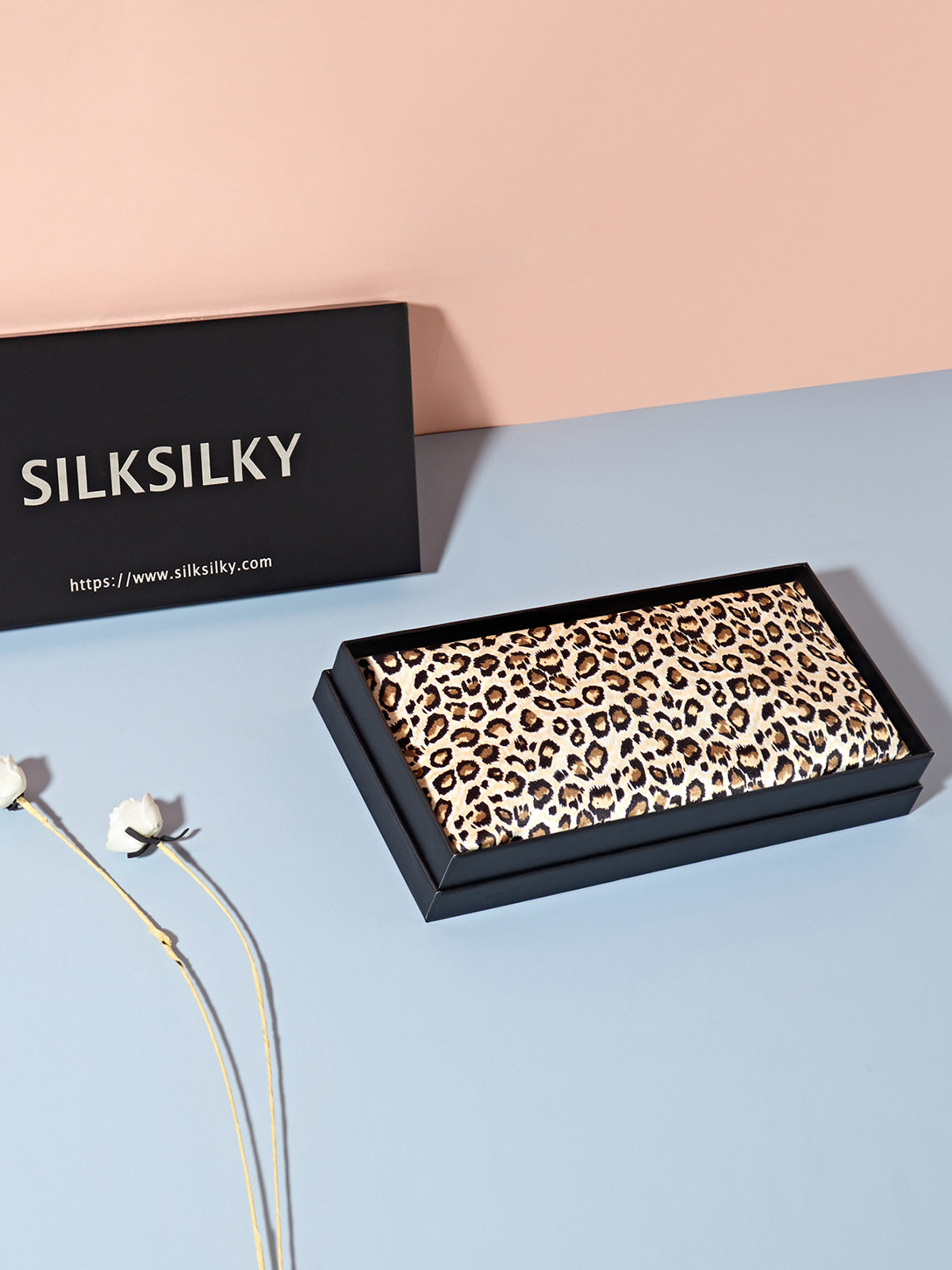 [Leopard] SilkSilky-SE 19Momme Rent Silke Pillowcase 003