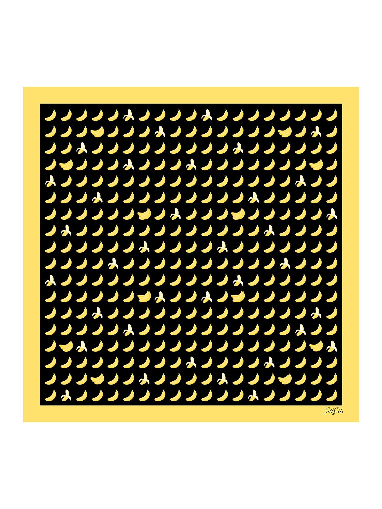 [Svart Banan] SilkSilky-SE Scarf 001