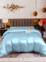 [Ljusblå] SilkSilky-SE 19Momme Duvet Covers 002