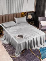 [Silver] SilkSilky-SE 22Momme Rent Silke Bedding Set 002,