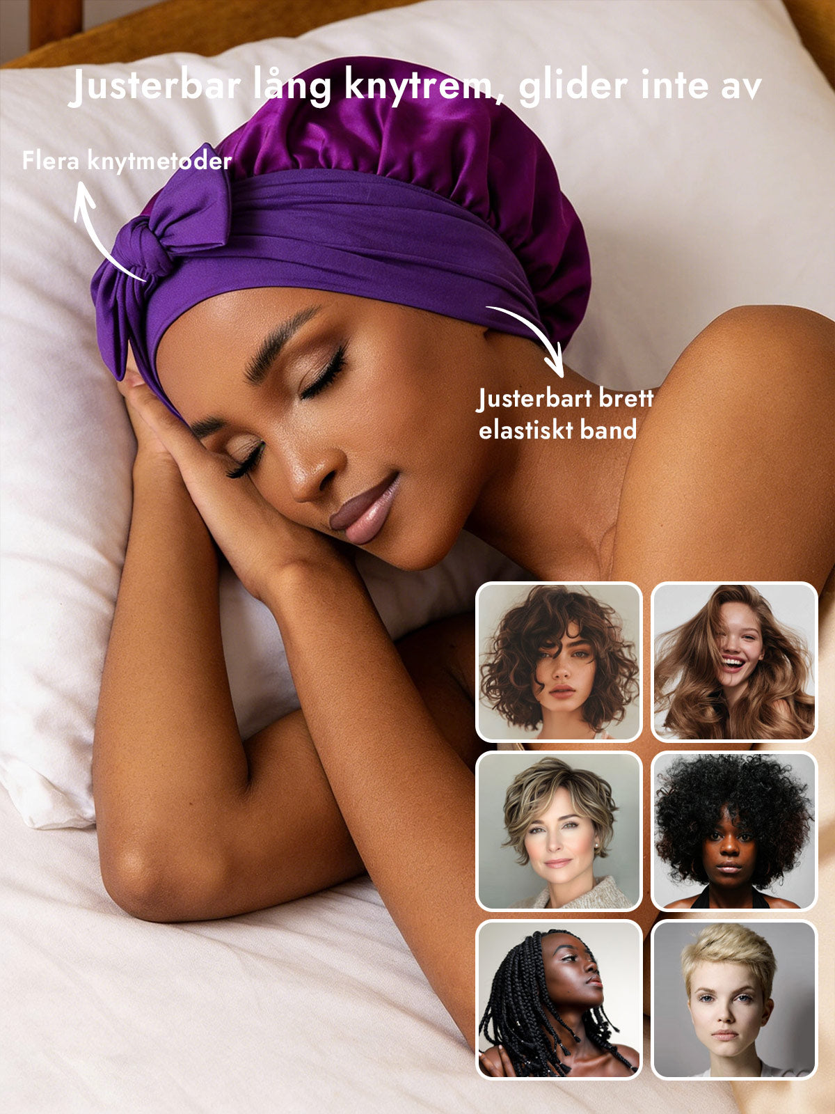 [Lila] SilkSilky-SE Rent Silke Sleep Cap 004