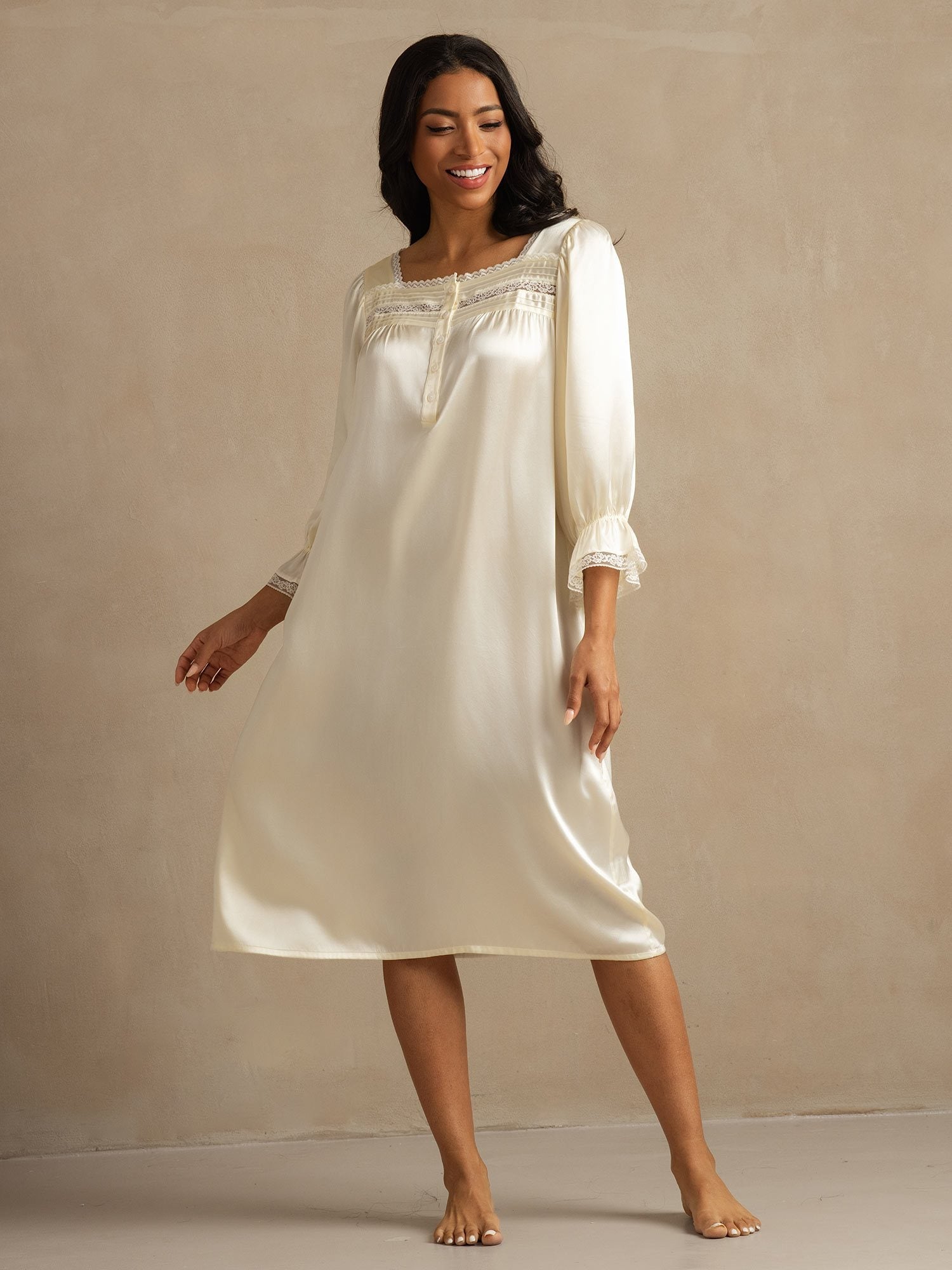 [Vit] SilkSilky-SE Rent Silke Nightgown 007