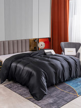 [Svart] SilkSilky-SE 22Momme Duvet Covers 002