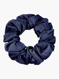 SilkSilky SE الحرير الخالص Scrunchie Mörkblå 004