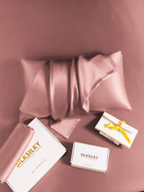 [Blek Mauve] SilkSilky-SE 30Momme Rent Silke Pillowcase 005