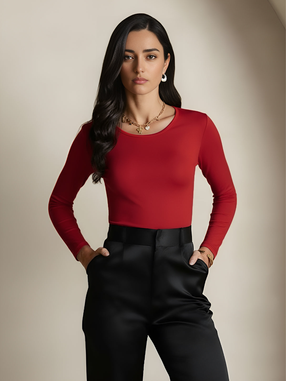 [Vin] SilkSilky-SE Silke Womens T-Shirt 005