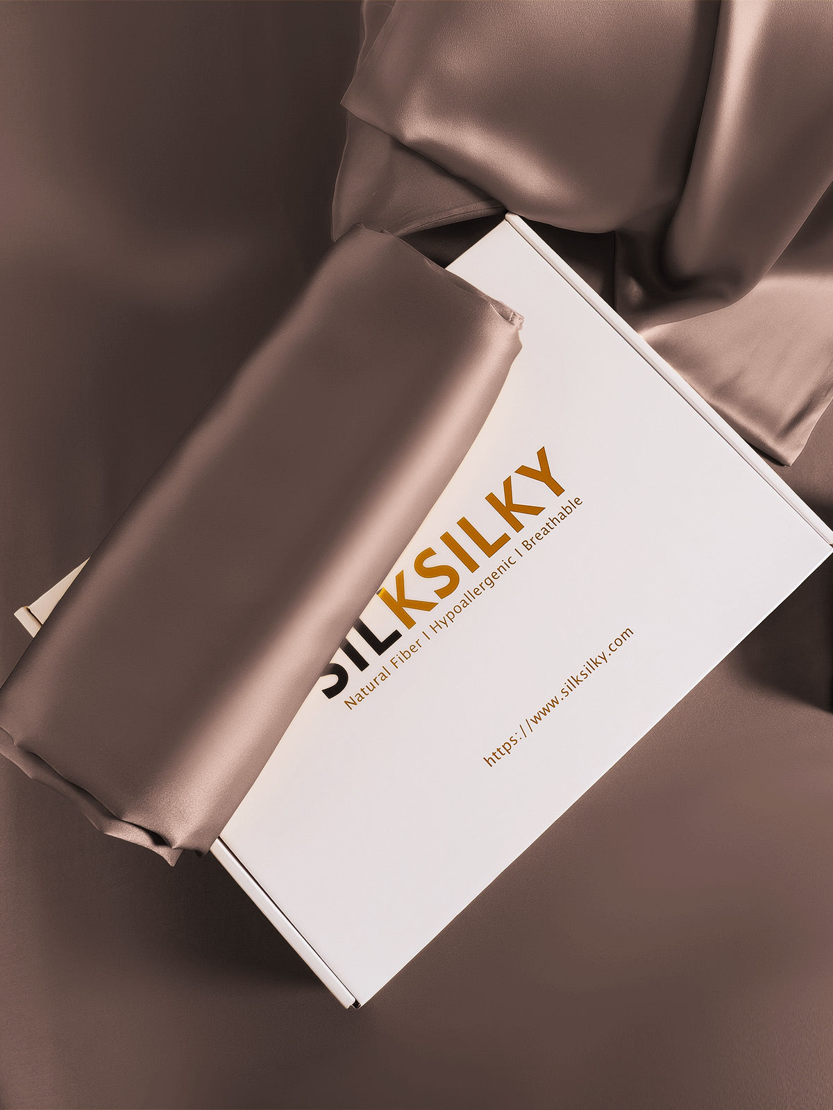 [Brun] SilkSilky-SE 19Momme Rent Silke Pillowcase 007