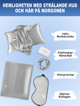 [Silver] SilkSilky-SE 19Momme Rent Silke Pillowcase Set 002