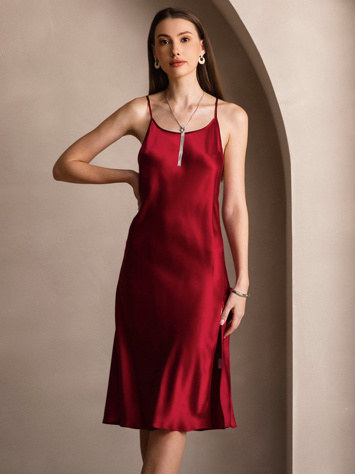 [Vin] SilkSilky-SE Rent Silke Dress 006