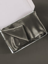 [Mörkgrå] SilkSilky-SE 19Momme Rent Silke Pillowcase 006