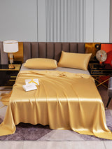 [Champagne] SilkSilky-SE 22Momme Bäddset 001