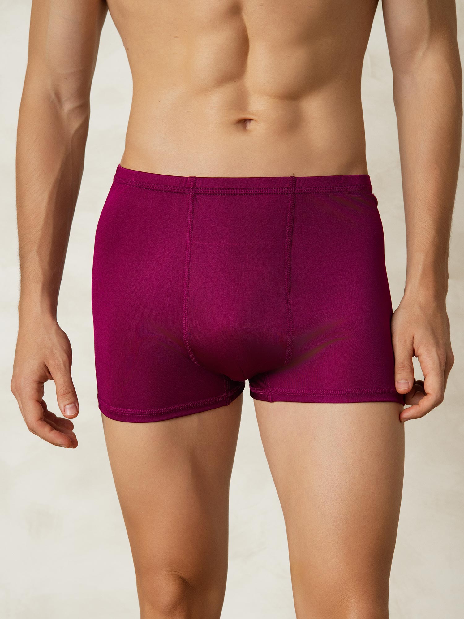 [Vin] SilkSilky-SE Silke Stickad Mens Underwear 001