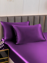 [Kungsblått] SilkSilky-SE 19Momme Rent Silke Pillowcase 001
