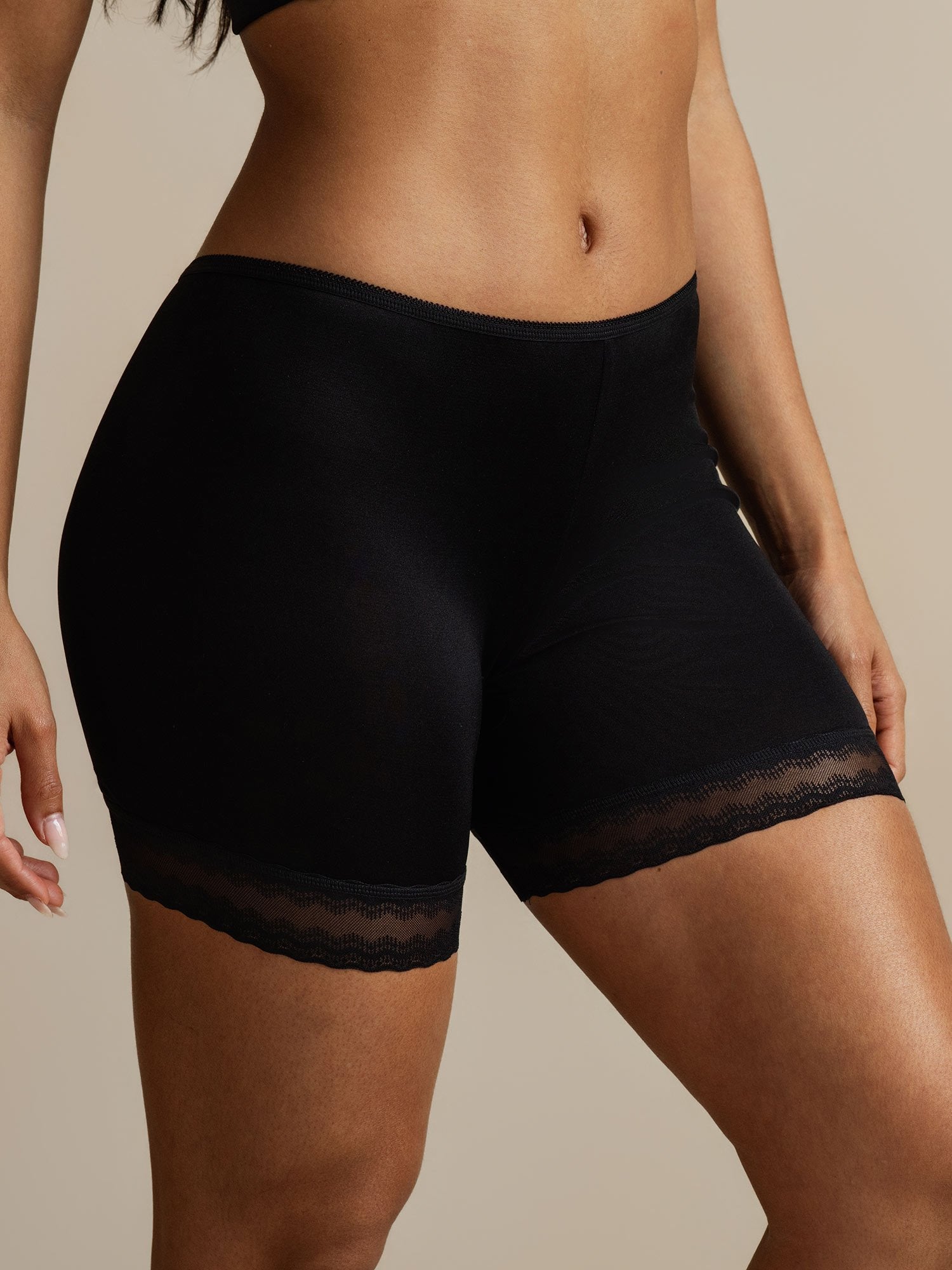 [Svart] SilkSilky-SE Rent Silke Panty 006,