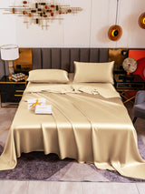 [Beige] SilkSilky-SE 19Momme Bäddset 005