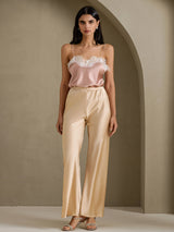 [Toscana] SilkSilky-SE Spaghetti Strap V Neck Cami Toppar 007