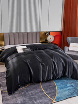 [Svart] SilkSilky-SE 22Momme Duvet Covers 004