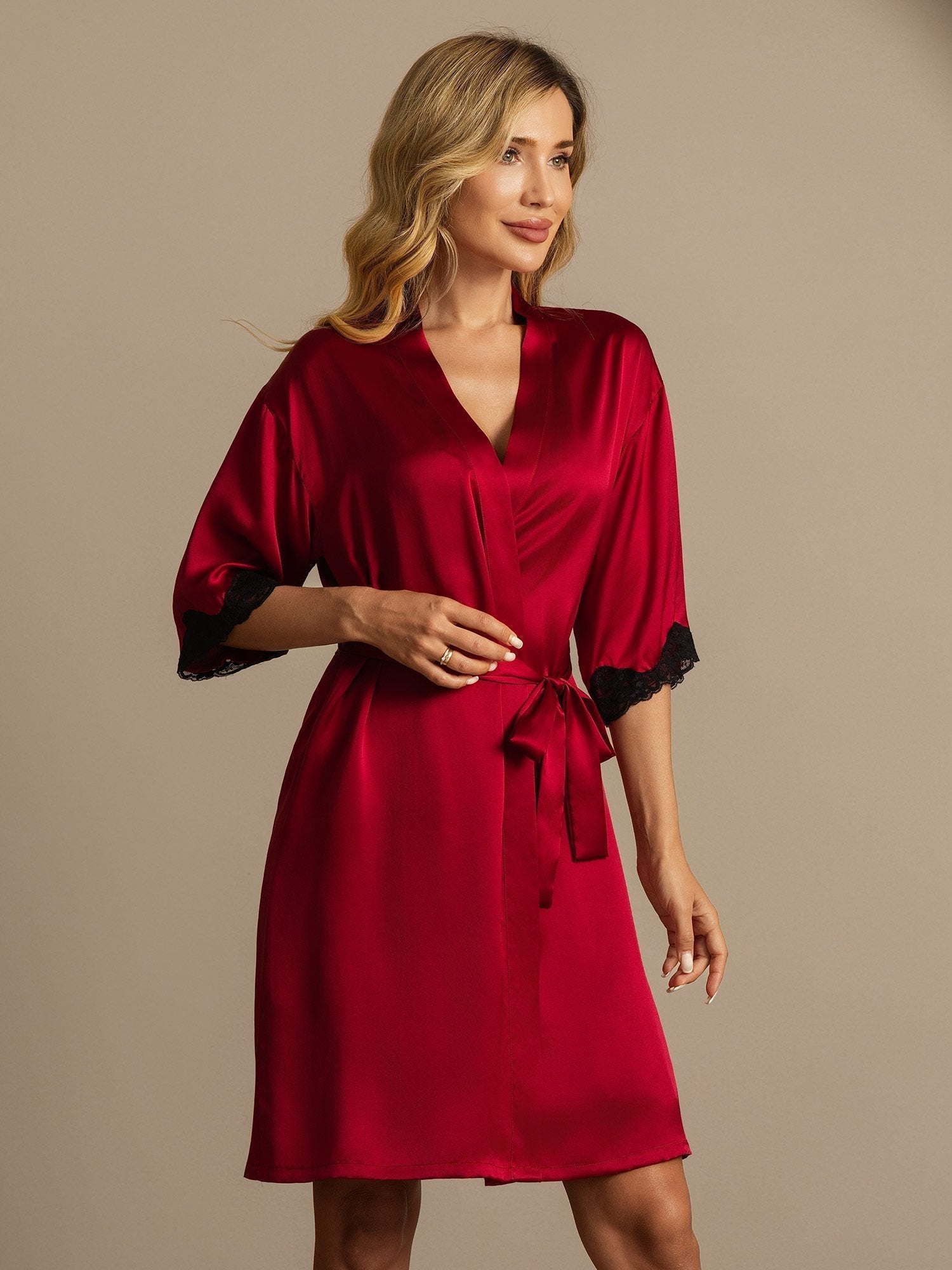 [Vin] SilkSilky-SE Rent Silke Womens Robe 006
