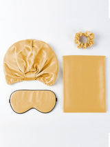 [Champagne] SilkSilky-SE 19Momme Rent Silke Pillowcase Set 005