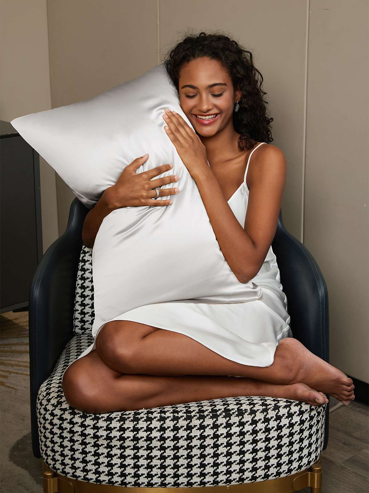 [Silver] SilkSilky-SE 22Momme Rent Silke Pillowcase 002