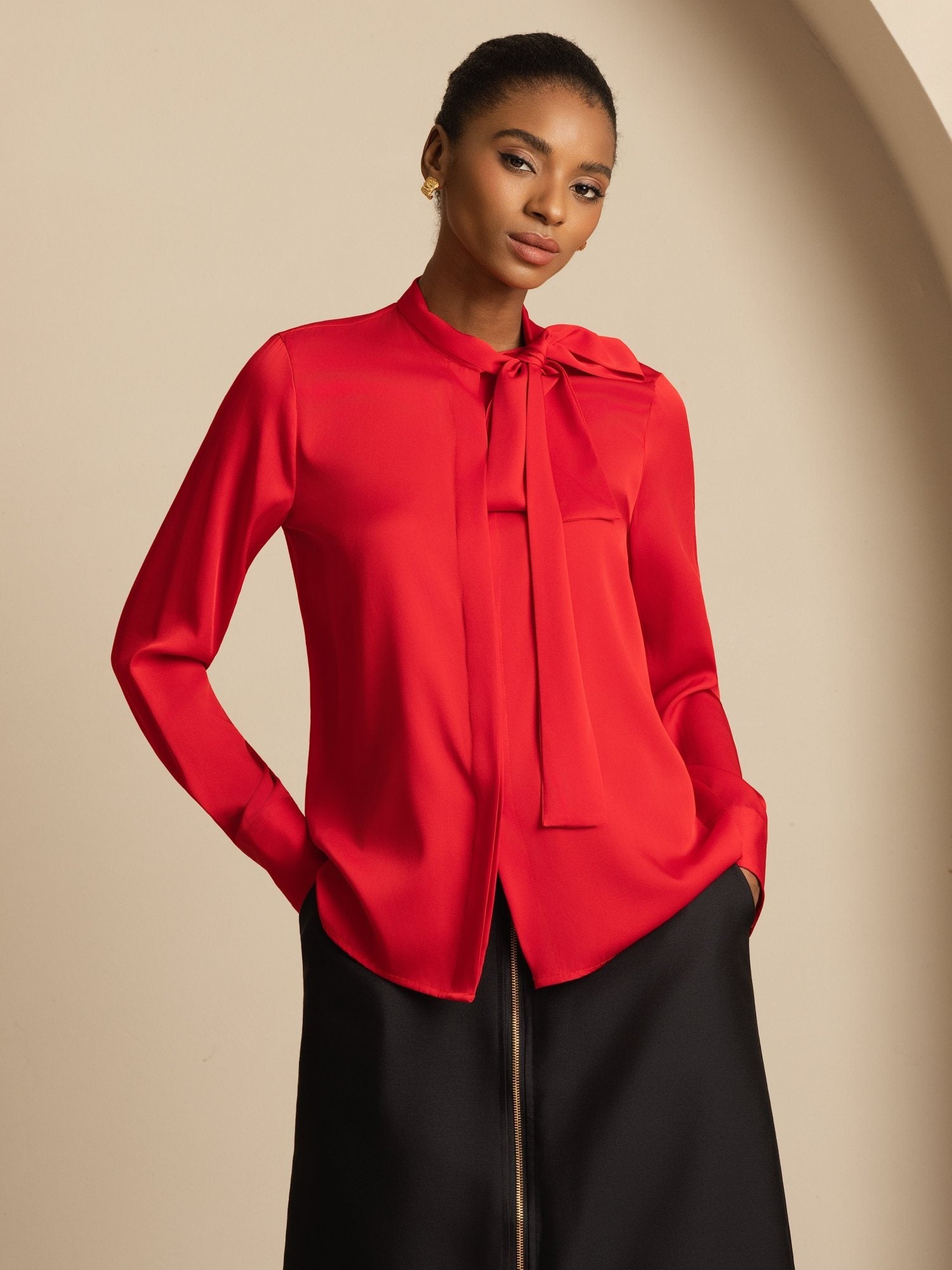 [Vin] SilkSilky-SE 19Momme Blouse 003