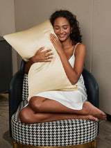[Elfenben] SilkSilky-SE 30Momme Rent Silke Pillowcase 002