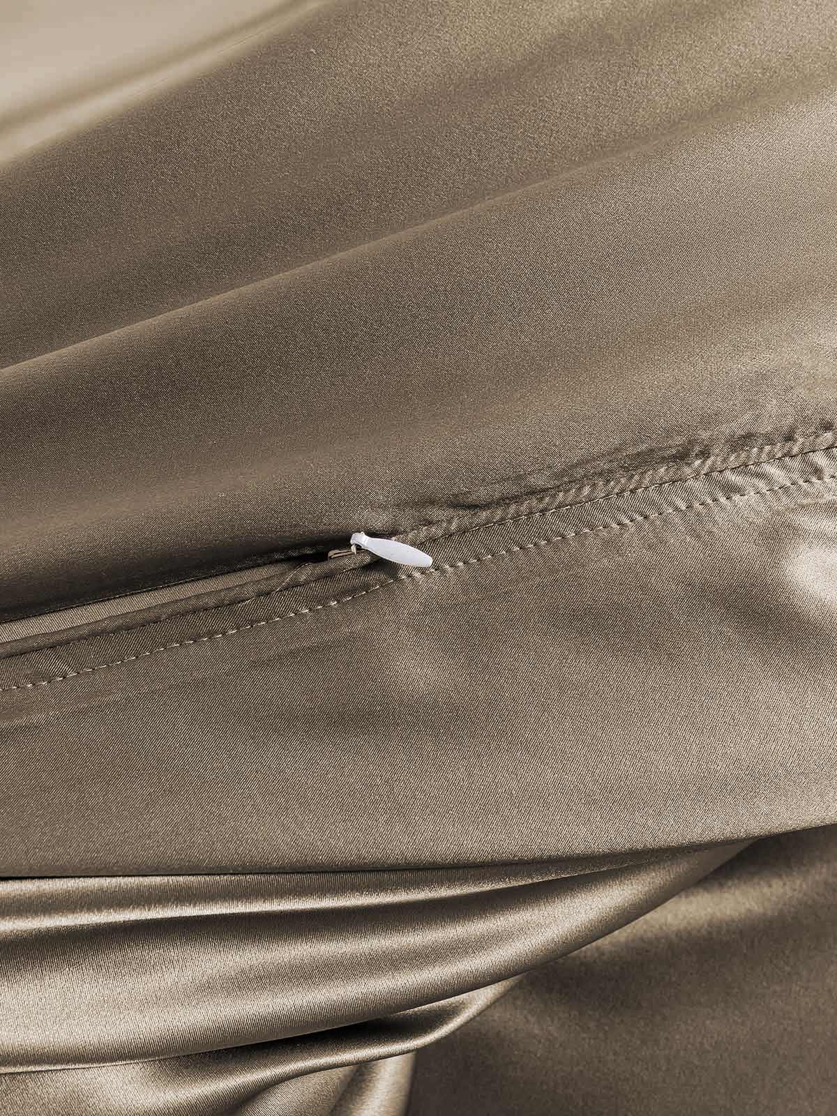 [Kaki] SilkSilky-SE 19Momme Rent Silke Bedding Set 007,