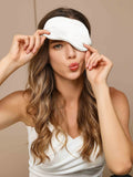 SilkSilky-SE 19Momme Rent Silke Eye Mask Vit 003