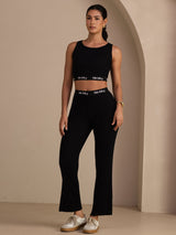 [Svart] SilkSilky-SE Womens Pants 006