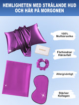 [Lila] SilkSilky-SE 19Momme Rent Silke Pillowcase Set 002