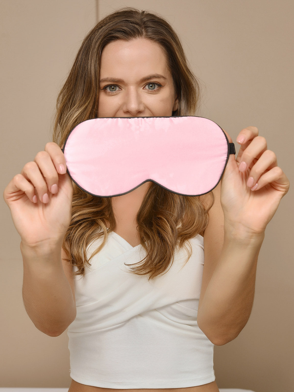 [Ljusrosa] SilkSilky-SE 19Momme Rent Silke Eye Mask 004