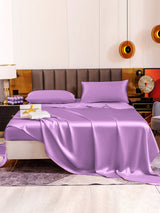 [Lavendel] SilkSilky-SE 19Momme Bäddset 002