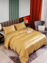 [Champagne] SilkSilky-SE 25Momme Bäddset 004