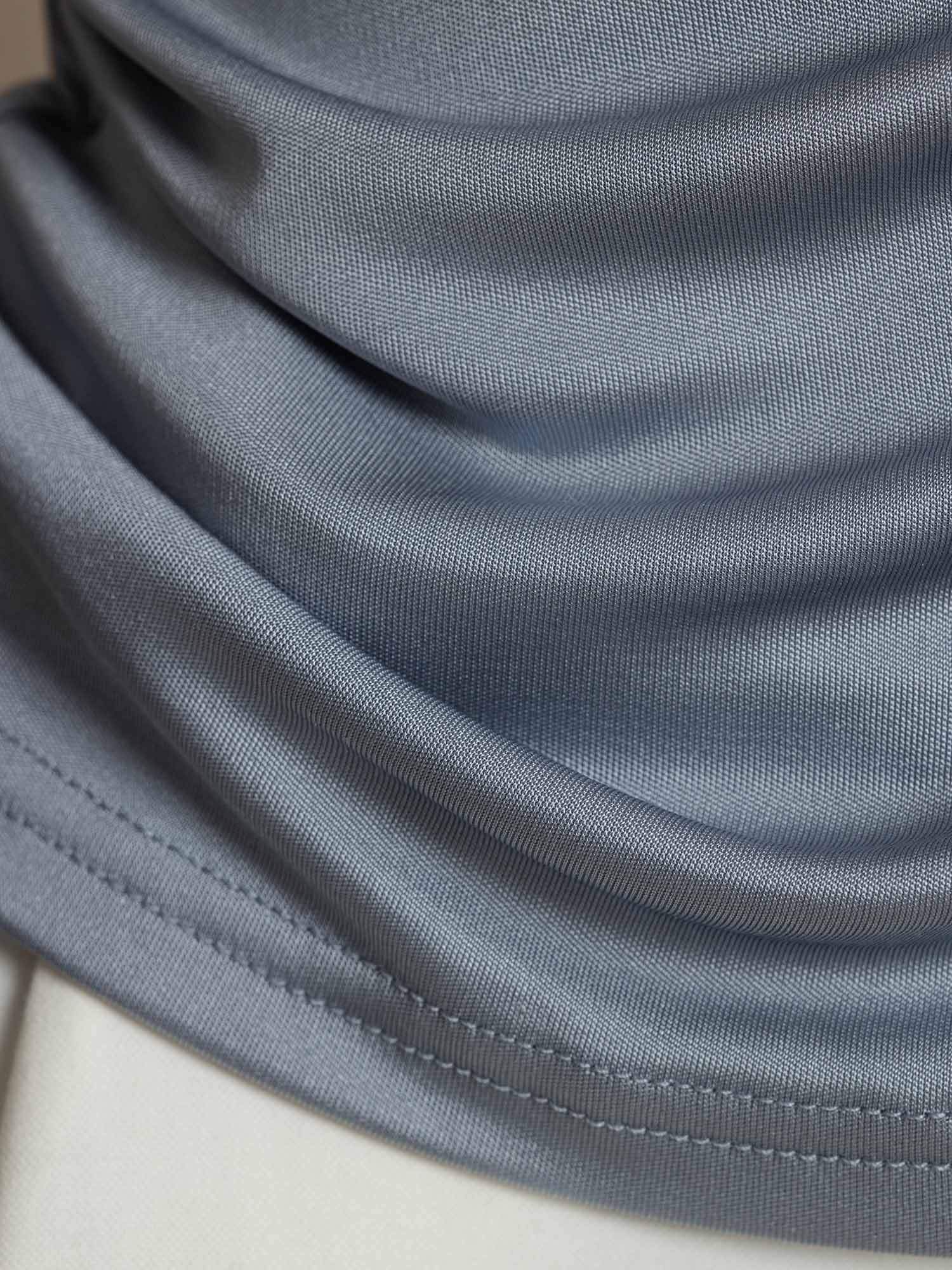[Ljusgrå] SilkSilky-SE Rent Silke Womens T-Shirt 005