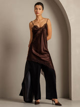 [Brun] SilkSilky-SE Rent Silke Dress 009