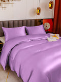 SilkSilky SE 19Momme Rent Silke Bedding Set Lavendel 004