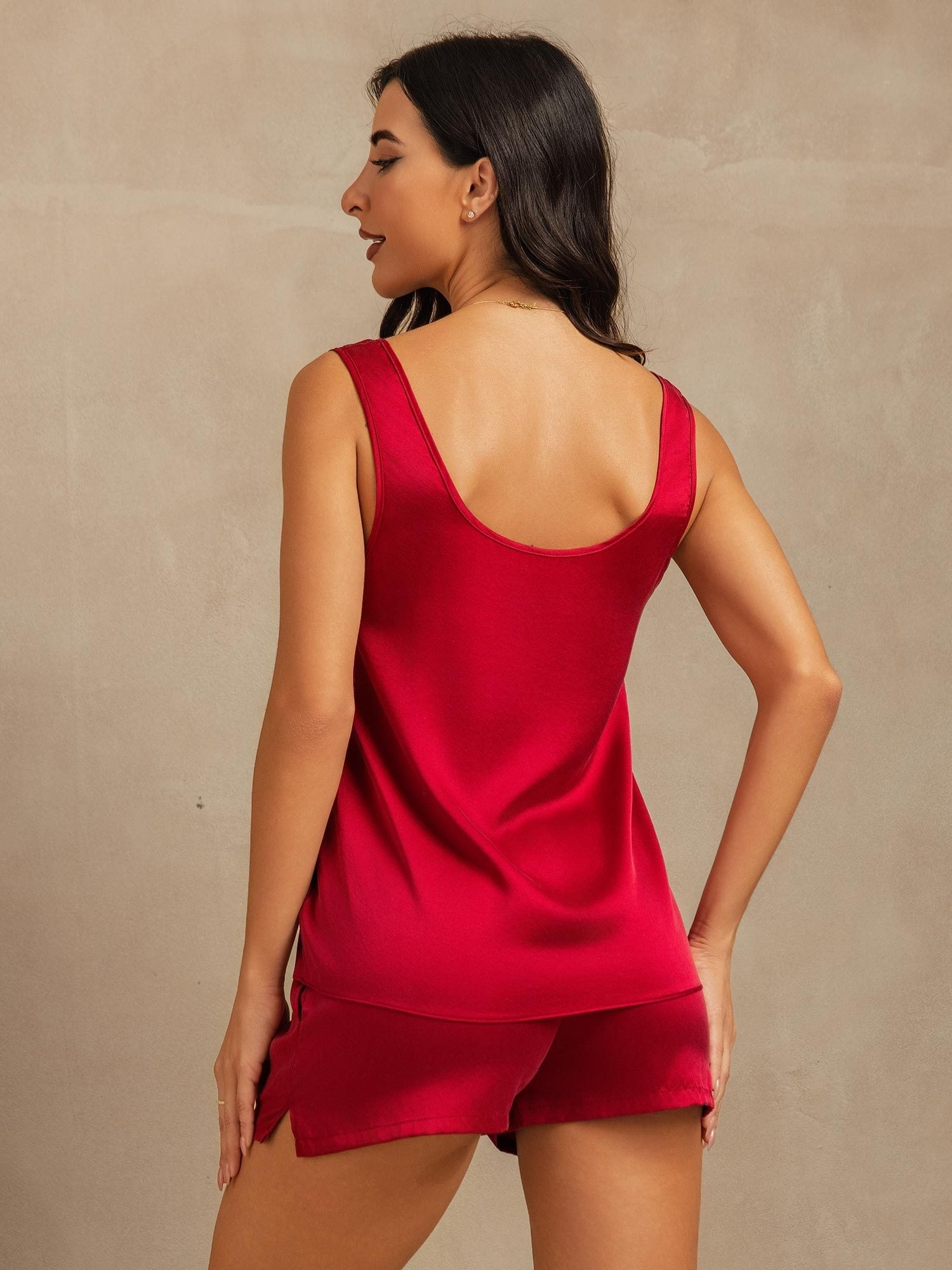 [Vin] SilkSilky-SE 19Momme Silke Womens Pajamas 002