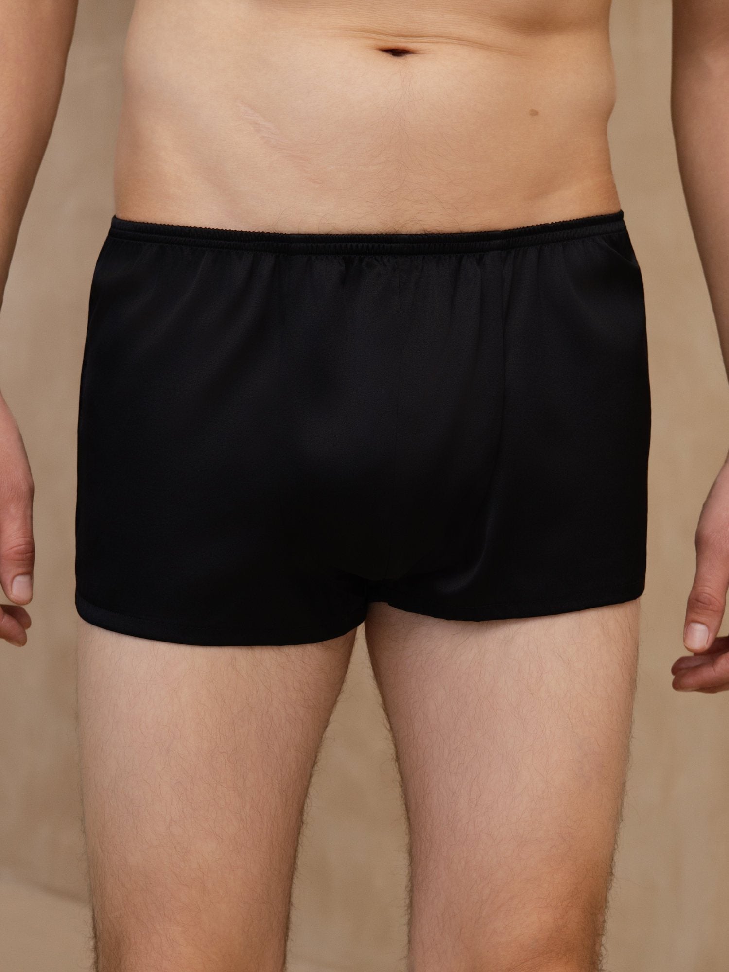 [Svart] SilkSilky-SE Mens Underwear 003