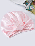 SilkSilky SE Rent Silke Sleep Cap Rosa 002